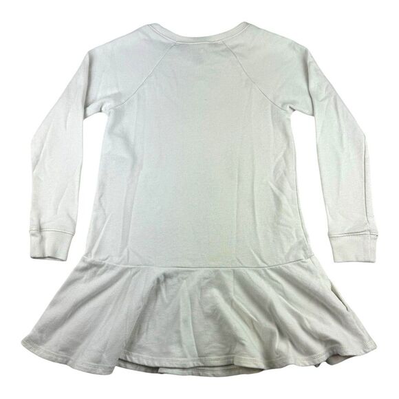 Polo Ralph Lauren Polo Bear Sweater Dress Girls Sz Small White Read - Picture 2 of 8